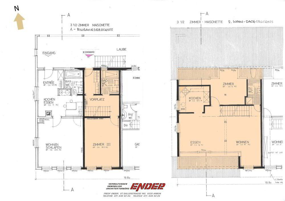 3.5 Zimmer Wohnung zu vermieten in Hefenhofen - Bild 1/12