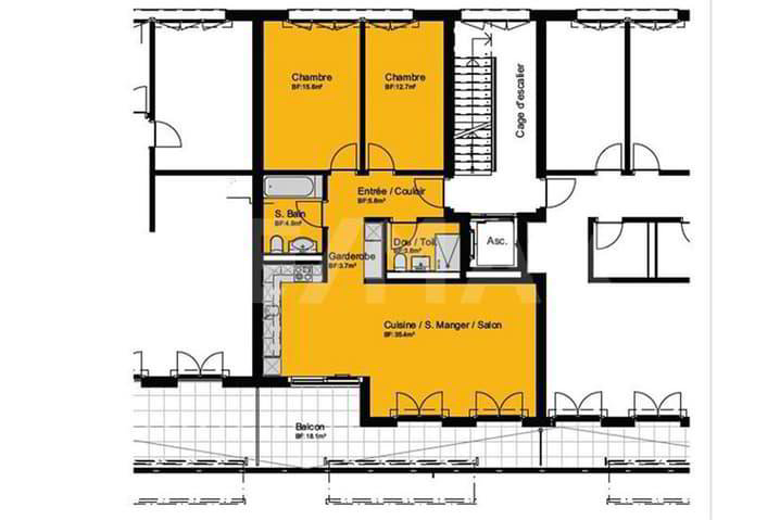 Appartement neuf 3.5 pièces au cur dAvenches, premier occupant - Ansicht 3