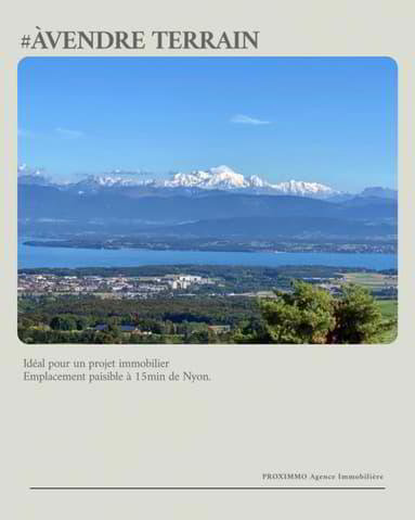 Terreno di null locali in vendita a Nyon - immagine 1/1