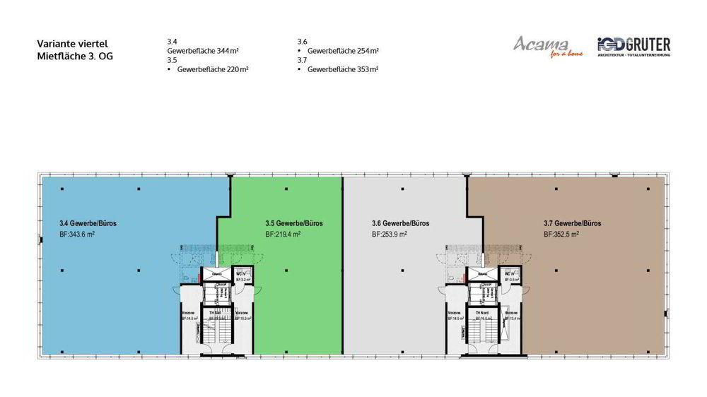 1 Zimmer Büro zu vermieten in Emmenbrücke - Bild 1/7