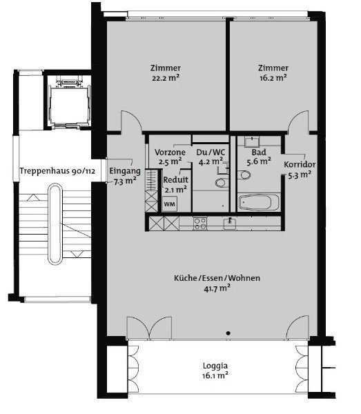 3 rooms Apartment for rent in Winterthour - image 1/10