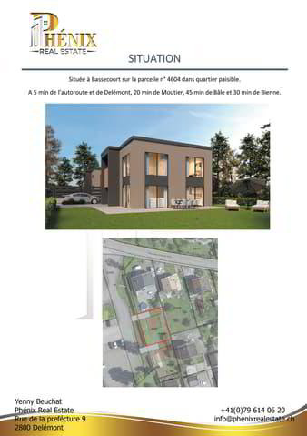 Haus – Bassecourt, Cité Ruedin - Ansicht 2