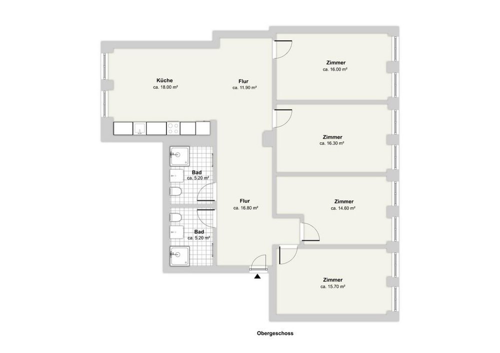 4 rooms Apartment for rent in Basel - image 1/8