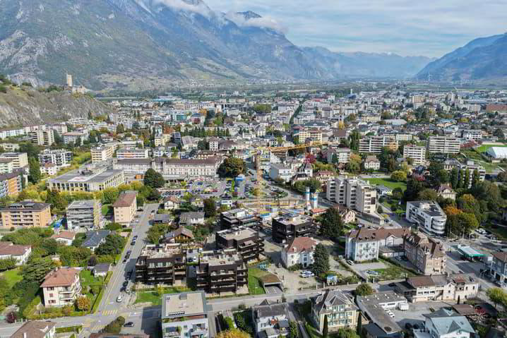 Parcheggio, garage di null locali in affitto a Martigny - immagine 1/2
