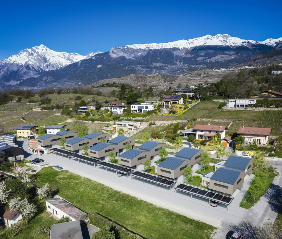 House for sale, Route de Lentine (Sion, Switzerland) – pohled 4