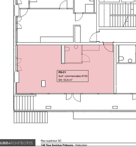 Ufficio & Commercio di null locali in affitto a Fribourg - immagine 1/3