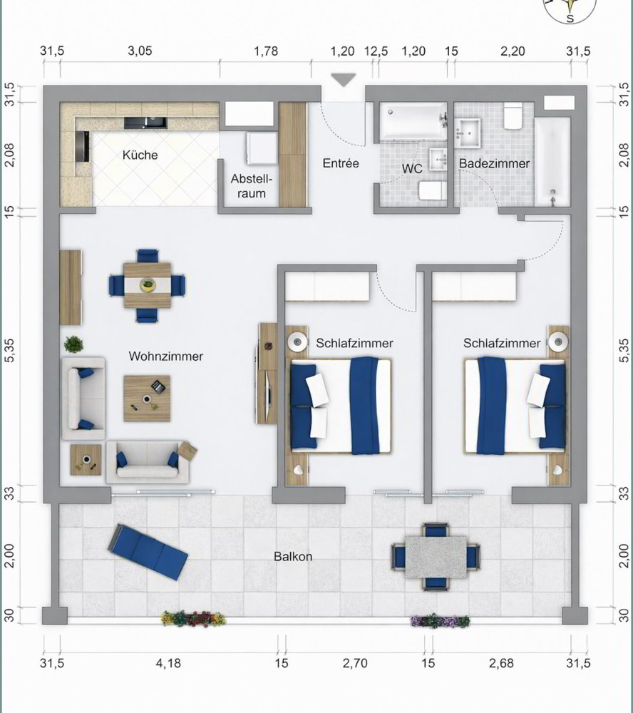 Wohnung – Minusio - Mehr