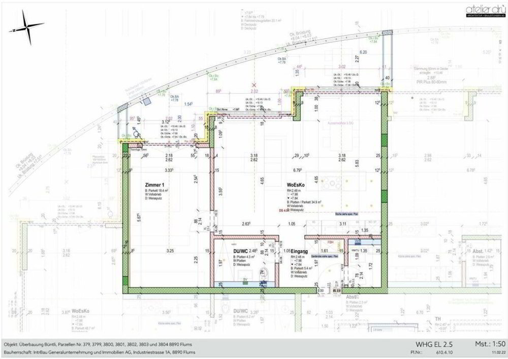 Appartamento di 2.5 locali in affitto a Flums - immagine 1/9