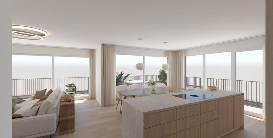 4.5 Zimmer Wohnung zum verkaufen in Niedergesteln - Bild 1/6