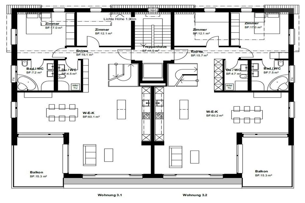 Appartamento di 4.5 locali in affitto a St. Gallenkappel - immagine 1/15