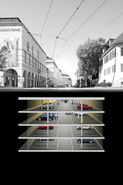 null rooms Car park, garage for rent in Basel - image 1/1