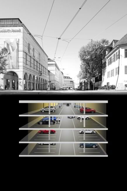 null rooms Car park, garage for rent in Basilea - image 1/1