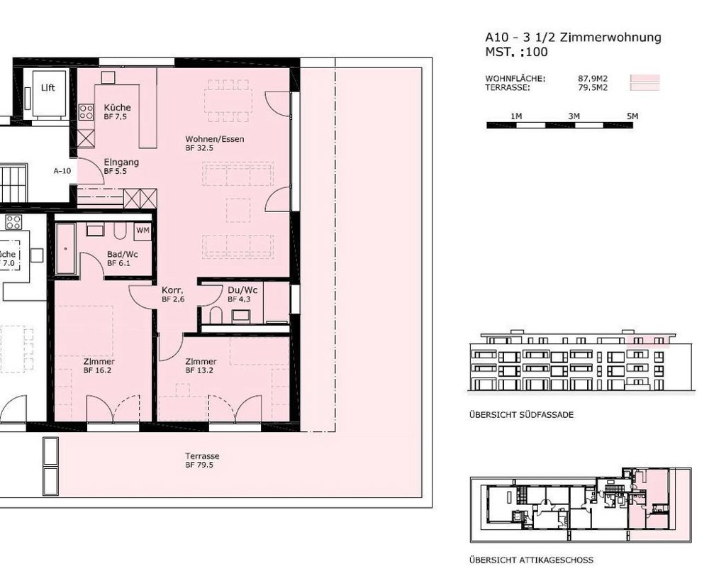 3.5 rooms Apartment for rent in Hinwil - image 1/12