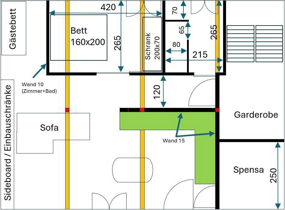 Appartamento di 2 locali in affitto a Vättis - immagine 1/7