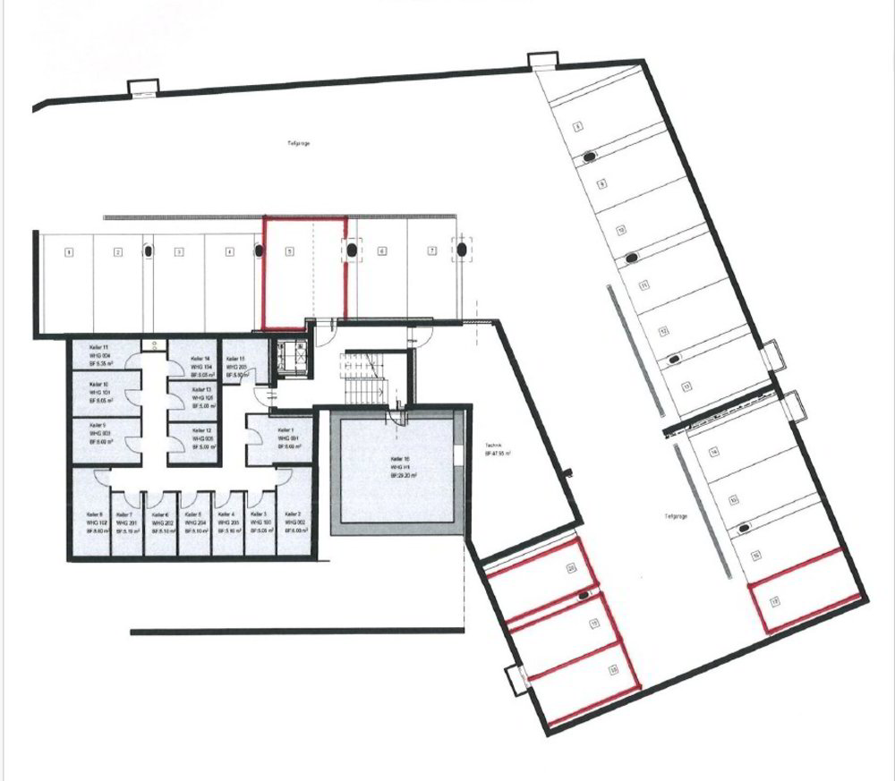 null rooms Car park, garage for rent in Oberglatt ZH - image 1/2