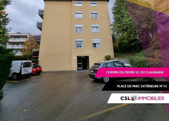 null Zimmer Parkplatz, Garage zu vermieten in Lausanne - Bild 1/1