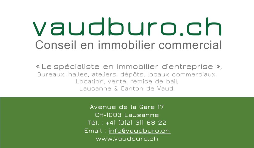 Bureau & Commerce null pièces à louer à Lausanne - image 1/12