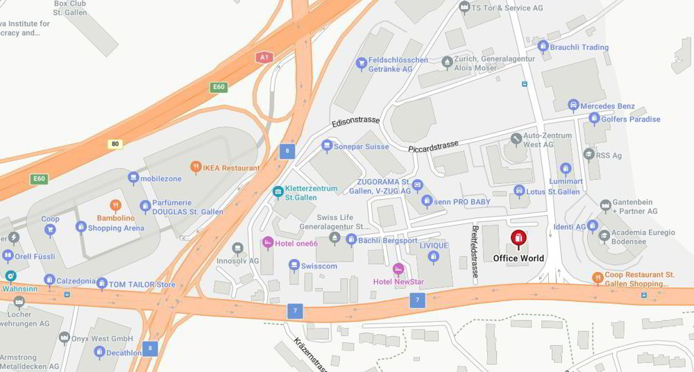 null Zimmer Büro zu vermieten in San Gallo - Bild 1/7