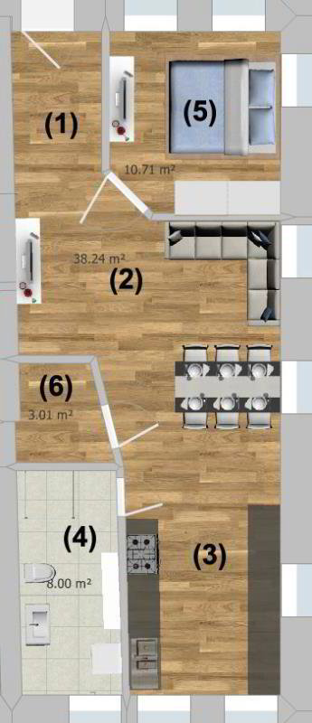Appartement 2 pièces à louer à Hornussen - image 1/1