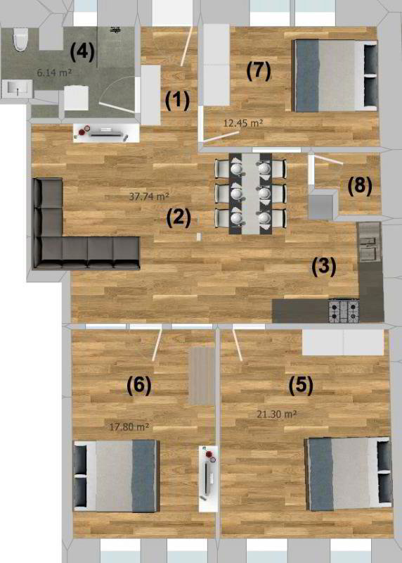 Appartamento di 4 locali in affitto a Hornussen - immagine 1/1
