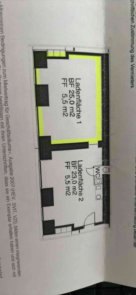 2 Zimmer Büro zu vermieten in Luzern - Bild 1/1