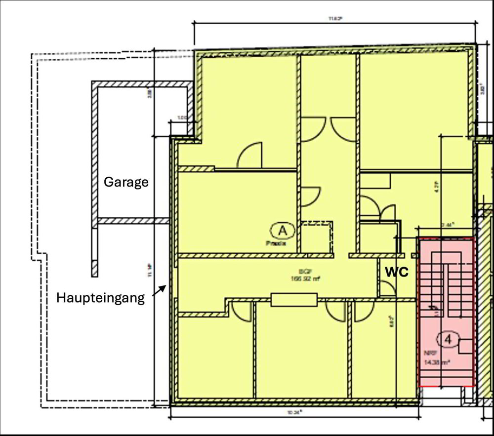 5.5 Zimmer Büro zu vermieten in Valbella - Bild 1/7