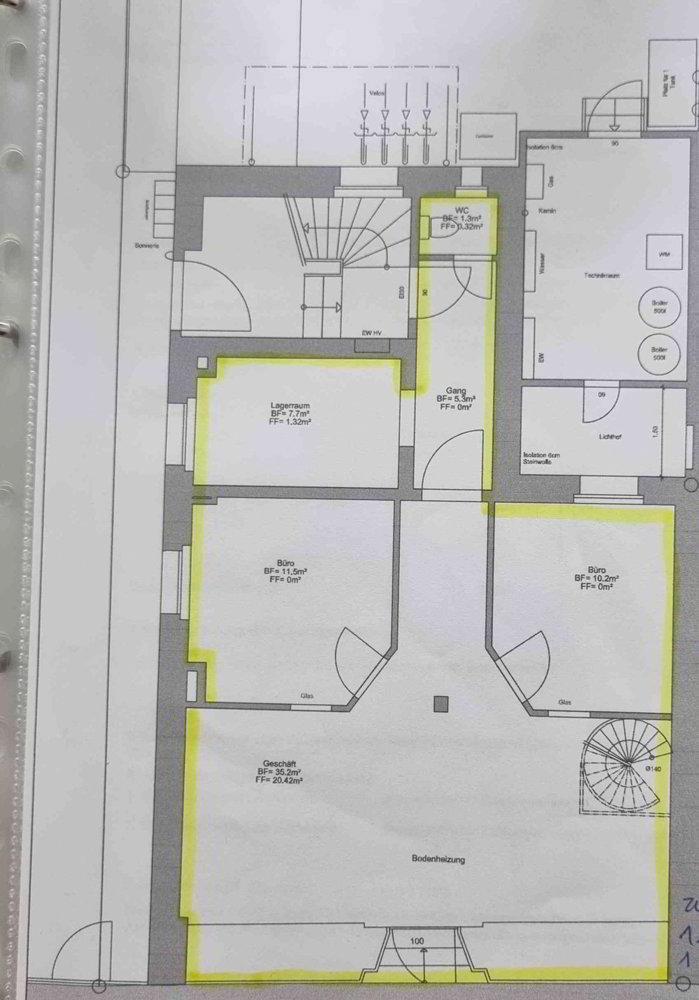 4 Zimmer Büro zu vermieten in Rorschach - Bild 1/6