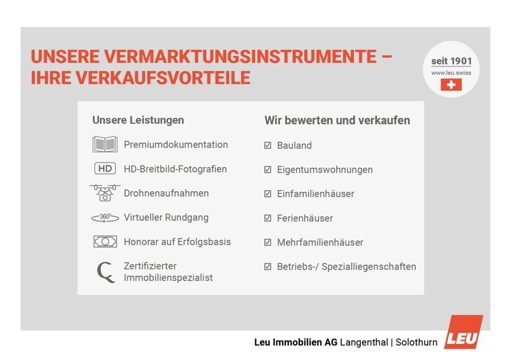 null Zimmer Büro zum verkaufen in Berna - Bild 1/19