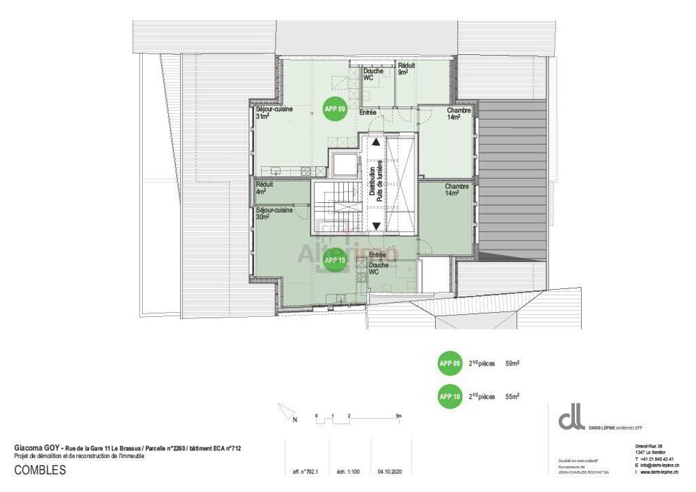 2.5 rooms Apartment for rent in Le Brassus - image 1/7