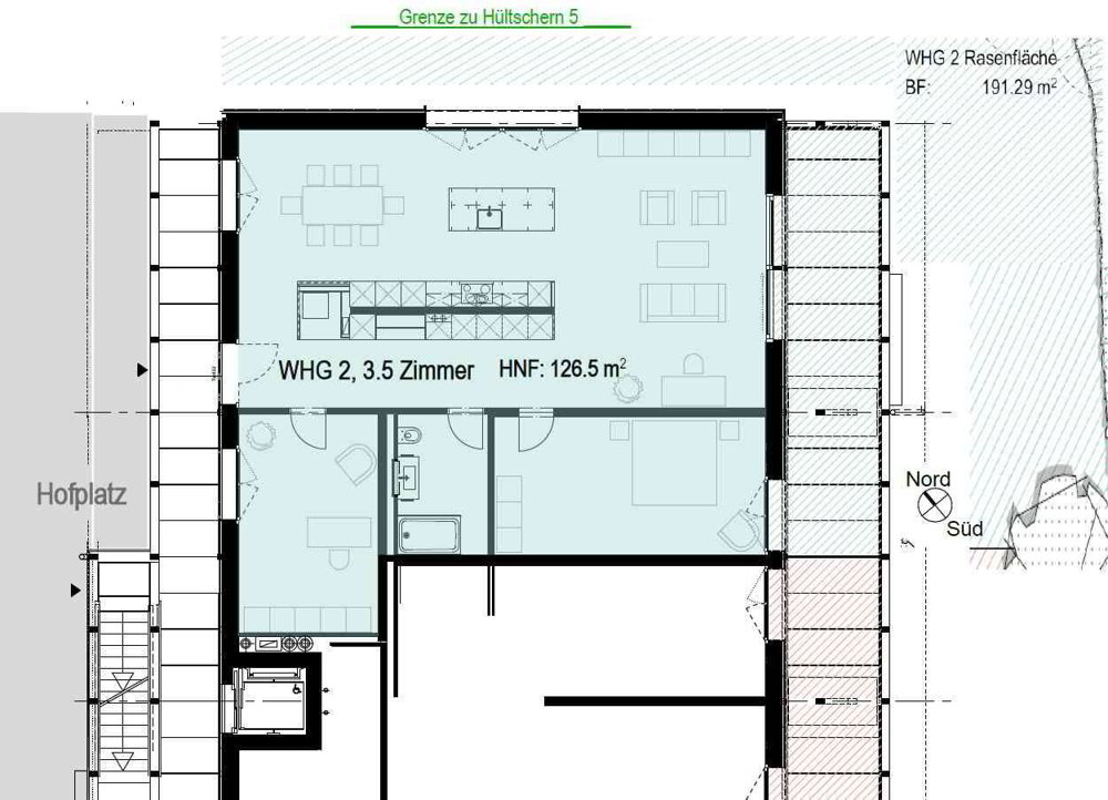 3.5 Zimmer Wohnung zu vermieten in Sempach - Bild 1/6