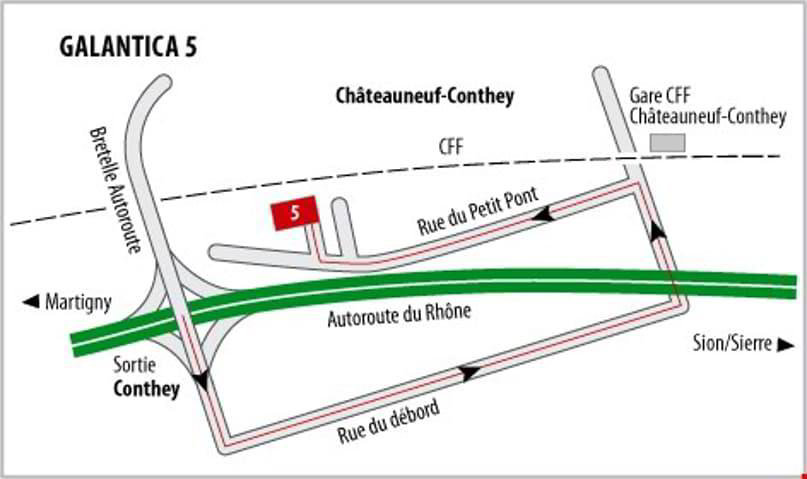 Parking, garage null pièces à louer à Conthey - image 1/2