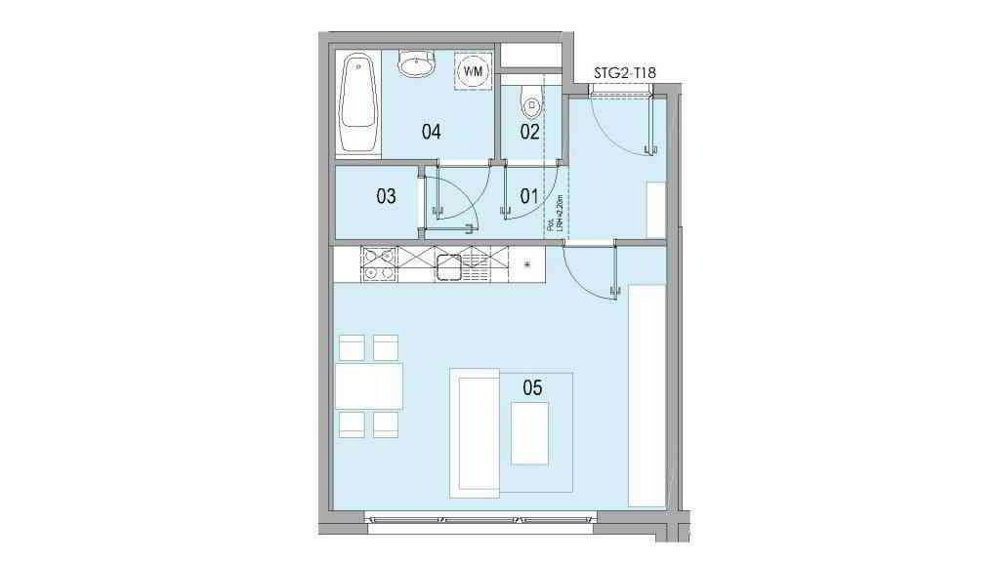 1 rooms Apartment for rent in Zurich - image 1/4