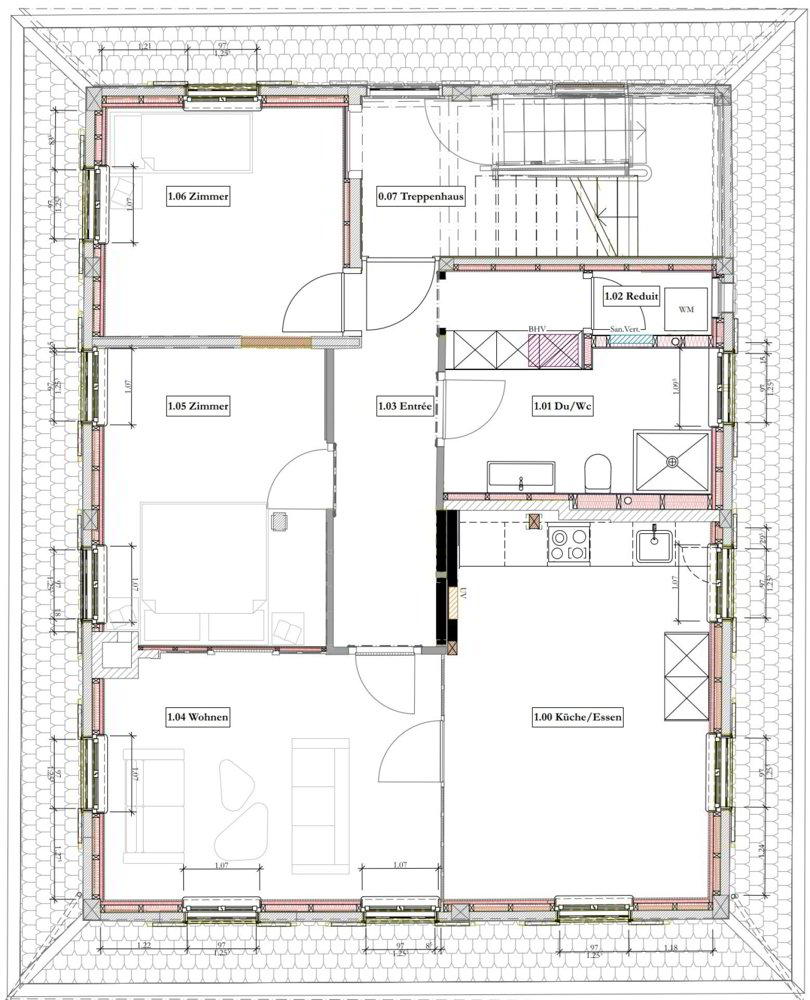 Appartamento di 3.5 locali in affitto a Buttisholz - immagine 1/8
