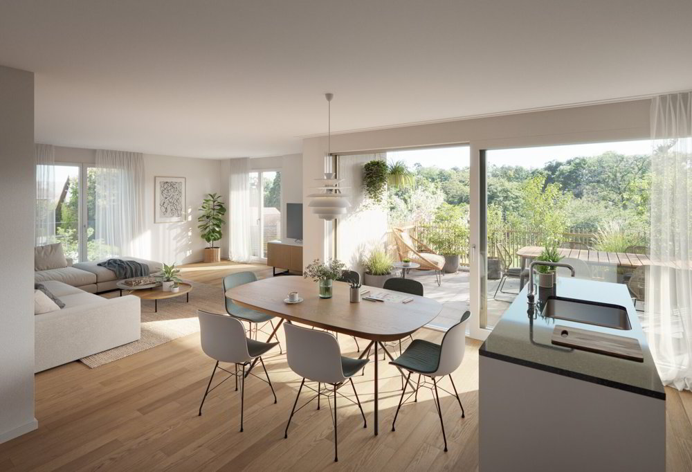 4.5 Zimmer Wohnung zum verkaufen in Mülligen - Bild 1/4