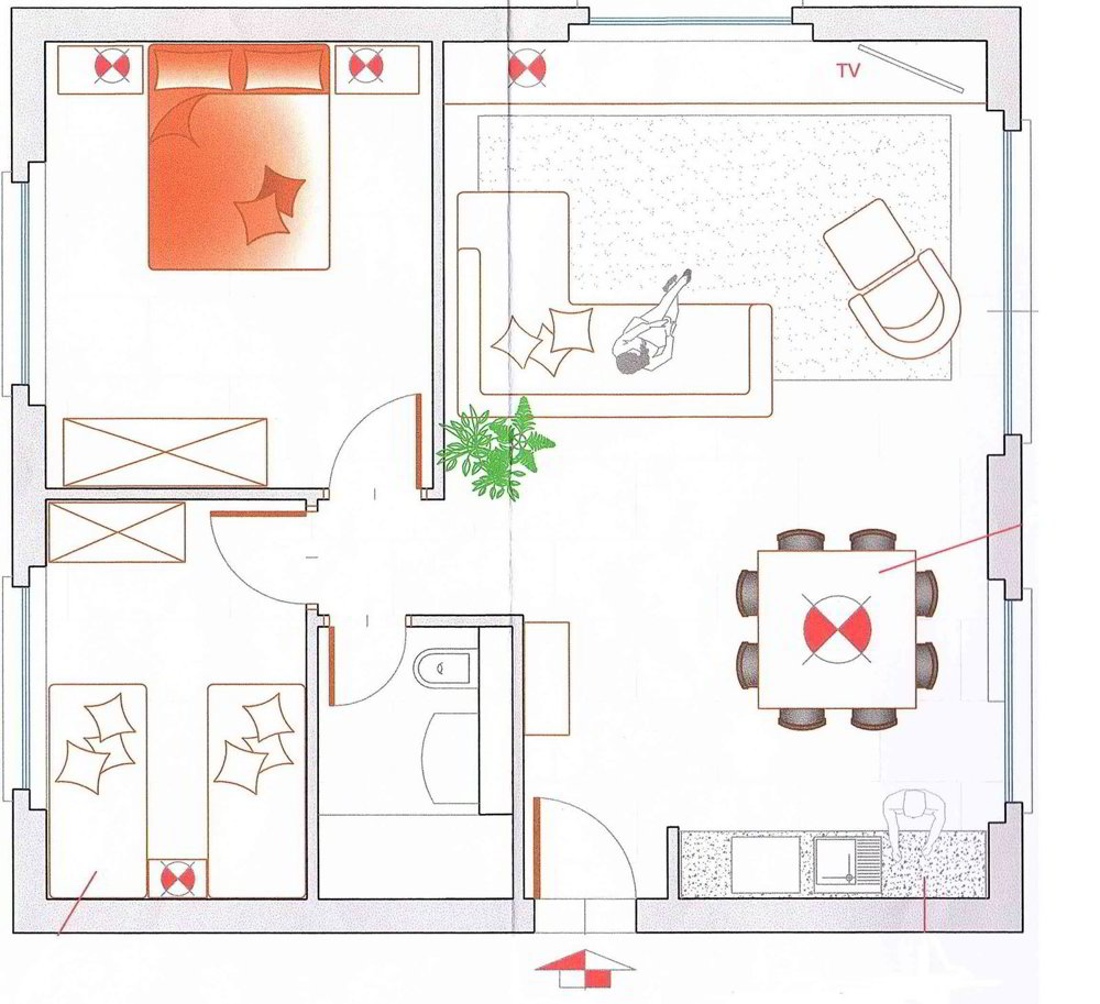 3.5 Zimmer Wohnung zu vermieten in Blitzingen - Bild 1/10