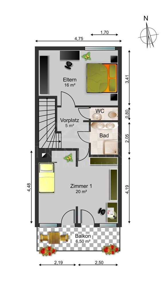 Maison 4.5 pièces à louer à Toffen - image 1/18