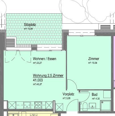 2.5 rooms Apartment for rent in Basel - image 1/6