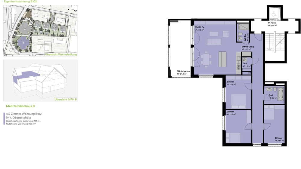 Appartement 4.5 pièces à acheter à Unterstammheim - image 1/5
