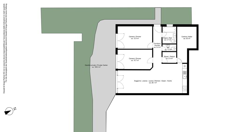 3 Zimmer Wohnung zum verkaufen in Vairano - Bild 1/5