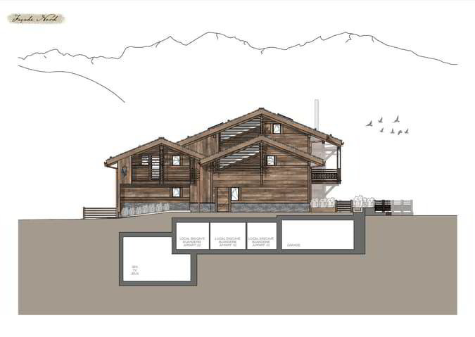 5.5 Zimmer Wohnung zum verkaufen in Verbier - Bild 1/13