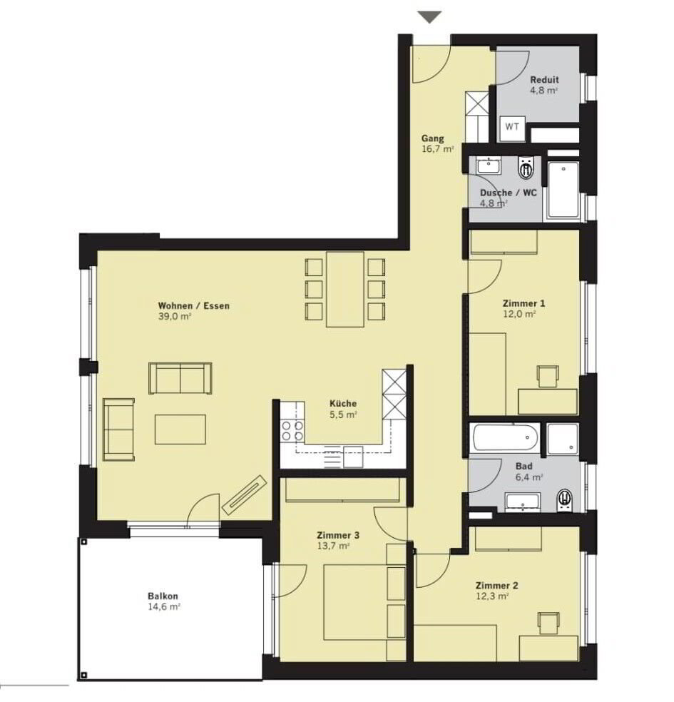 Appartement 4.5 pièces à acheter à Klingnau - image 1/13