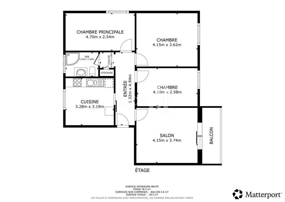 4 Zimmer Wohnung zum verkaufen in Evionnaz - Bild 1/10