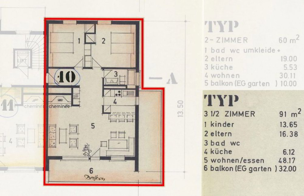 3.5 Zimmer Wohnung zum verkaufen in Klosters - Bild 1/12