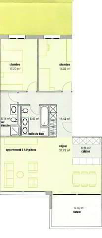 3.5 Zimmer Wohnung zu vermieten in Yverdon-les-Bains - Bild 1/8