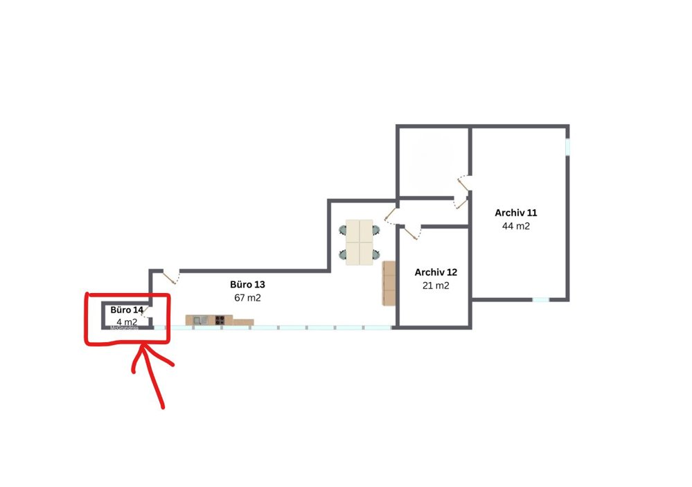 1 rooms Office & Commercial for rent in Cham - image 1/3