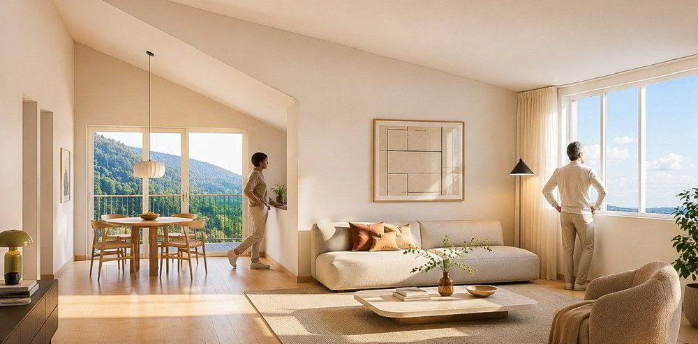Wohnung – Ste-Croix - Ansicht 3
