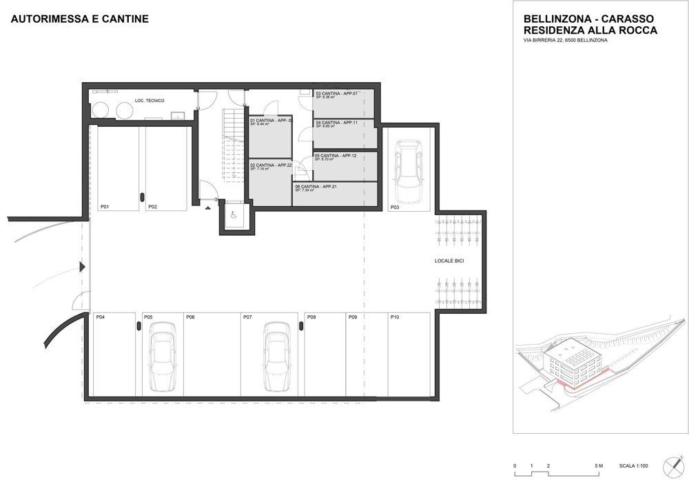 3.5 Zimmer Wohnung zum verkaufen in Bellinzona - Bild 1/15