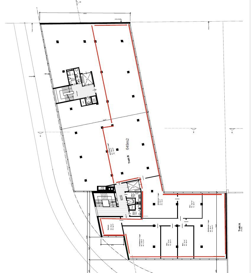 Büro/Gewerbe ca. 187 m² im 1.OG, in 8048 Zürich zu vermieten - Ansicht 3