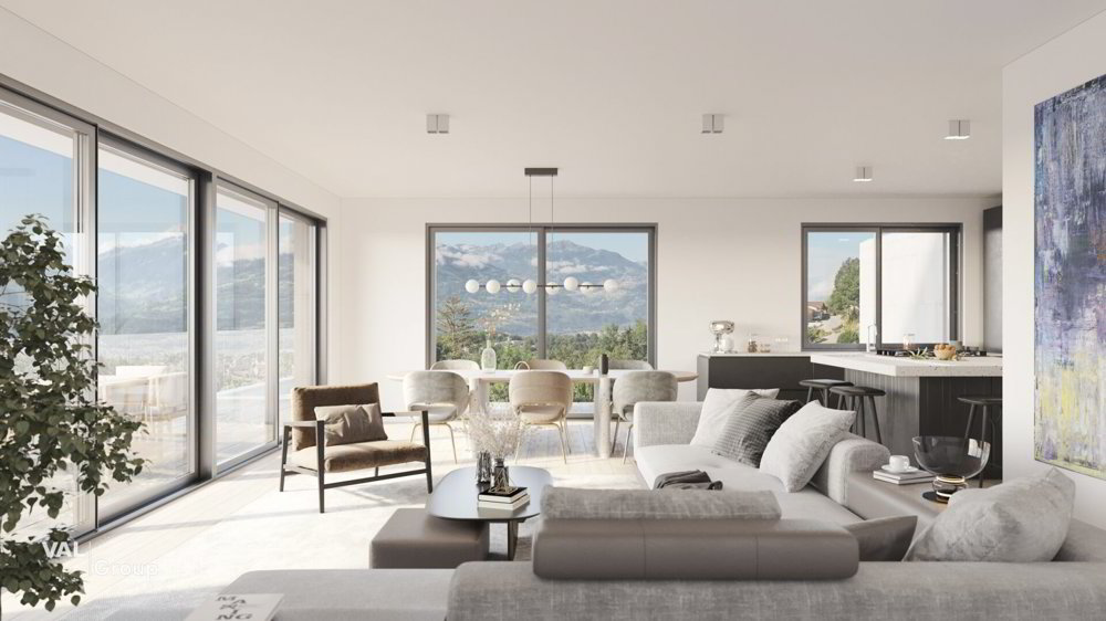 Apartment for sale, Rue du Zanio 36 (Grimisuat, Switzerland) - Veduta 2