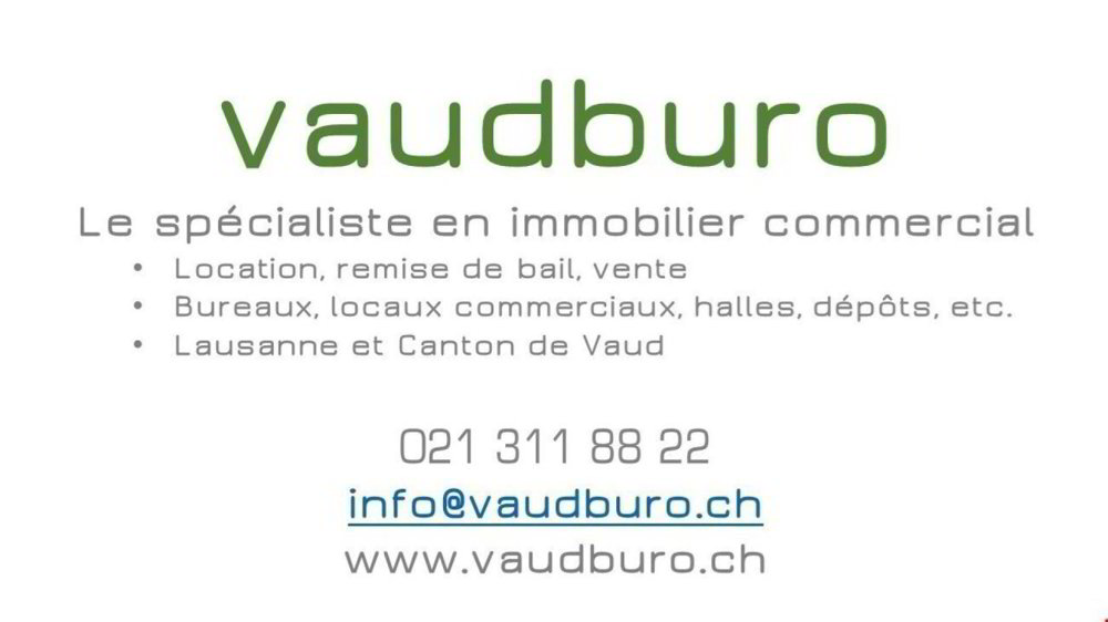 null Zimmer Büro zu vermieten in Ecublens VD - Bild 1/4